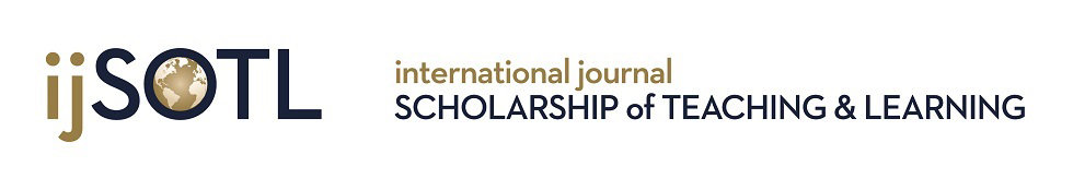 International Journal for the Scholarship of Teaching and Learning